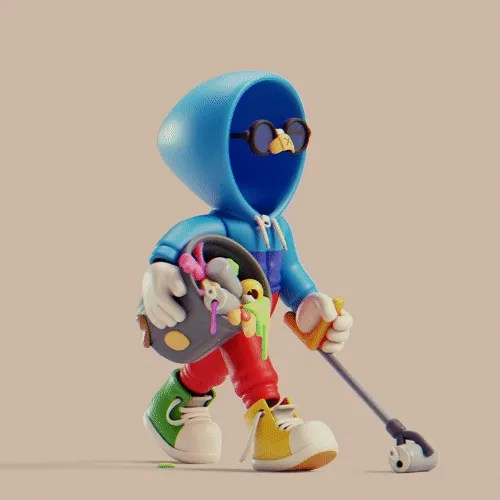 Invisible Friends 3D #2617