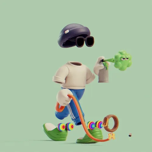 Invisible Friends 3D #144