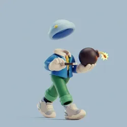Invisible Friends 3D #2173