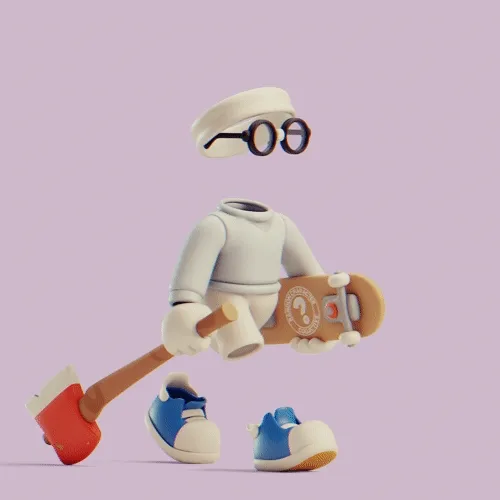 Invisible Friends 3D #4501