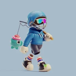 Invisible Friends 3D #928