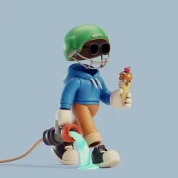 Invisible Friends 3D #250
