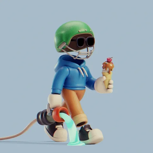 Invisible Friends 3D #250