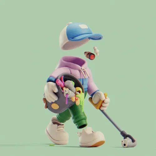 Invisible Friends 3D #3823