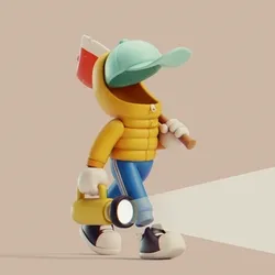 Invisible Friends 3D #3890