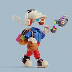 Invisible Friends 3D #938