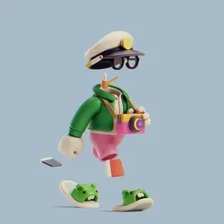 Invisible Friends 3D #138