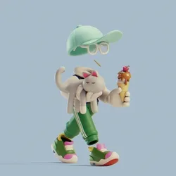 Invisible Friends 3D #4195