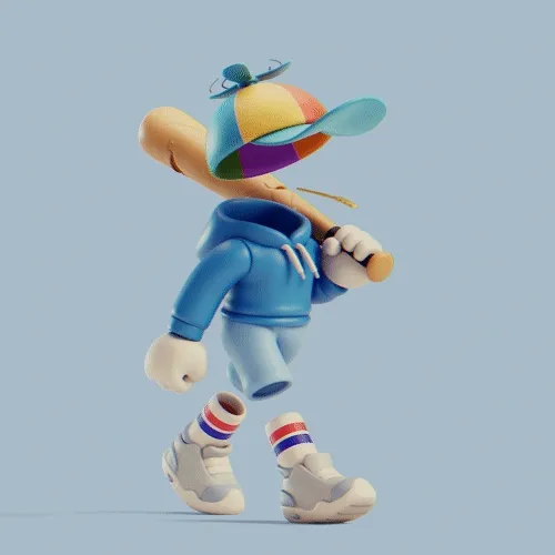 Invisible Friends 3D #3867