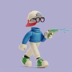 Invisible Friends 3D #910