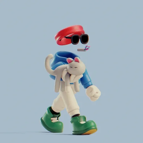 Invisible Friends 3D #1407