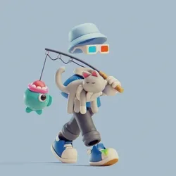 Invisible Friends 3D #3889