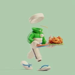 Invisible Friends 3D #2864