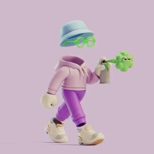 Invisible Friends 3D #1830