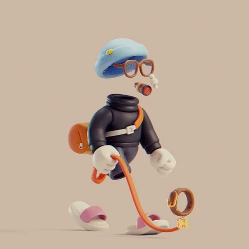 Invisible Friends 3D #1613