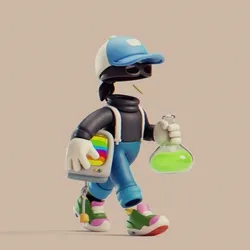 Invisible Friends 3D #3726