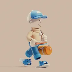 Invisible Friends 3D #1387