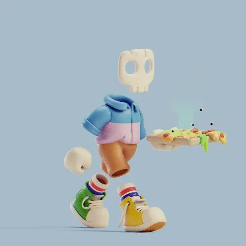 Invisible Friends 3D #1736