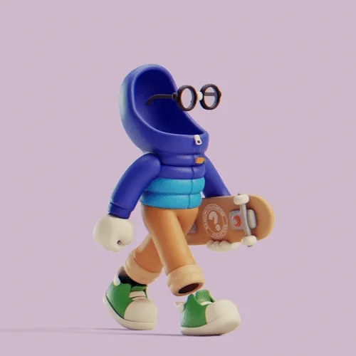 Invisible Friends 3D #1836