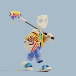 Invisible Friends 3D #1728
