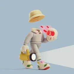 Invisible Friends 3D #3894