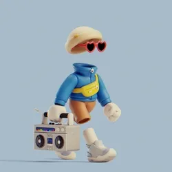 Invisible Friends 3D #1008