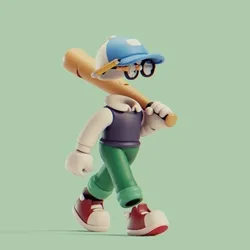 Invisible Friends 3D #1225