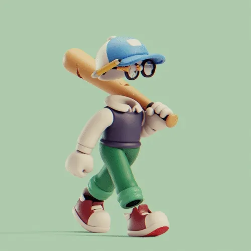 Invisible Friends 3D #1225