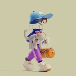 Invisible Friends 3D #2600