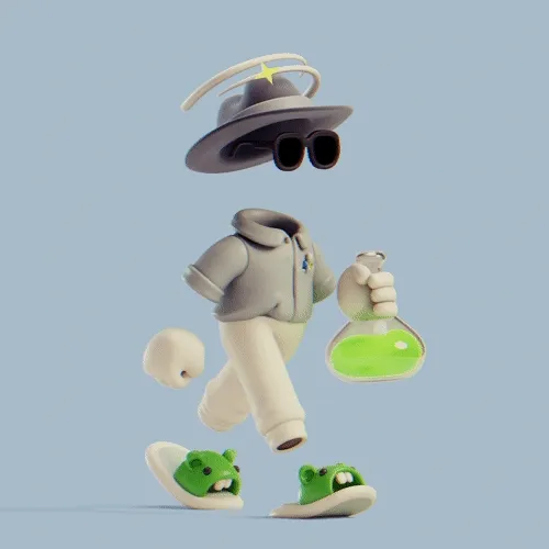 Invisible Friends 3D #3879