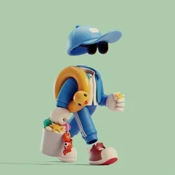 Invisible Friends 3D #4173
