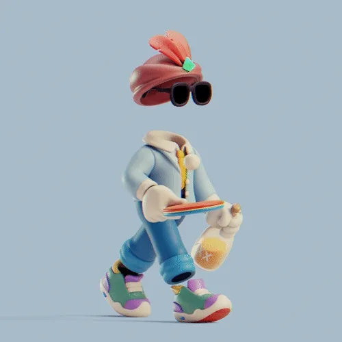Invisible Friends 3D #3319