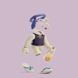 Invisible Friends 3D #997