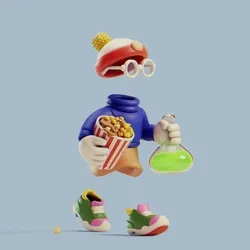 Invisible Friends 3D #1398