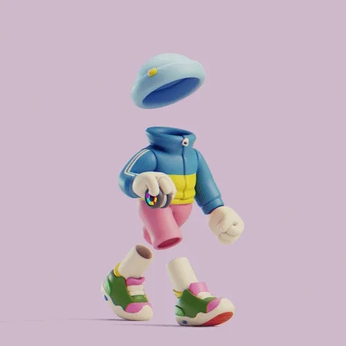 Invisible Friends 3D #588
