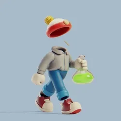 Invisible Friends 3D #1259