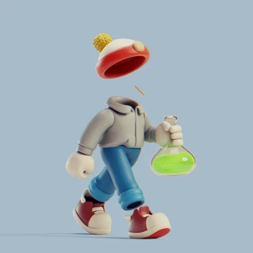 Invisible Friends 3D #1259