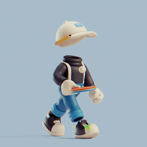 Invisible Friends 3D #4716