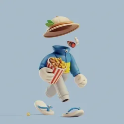 Invisible Friends 3D #993