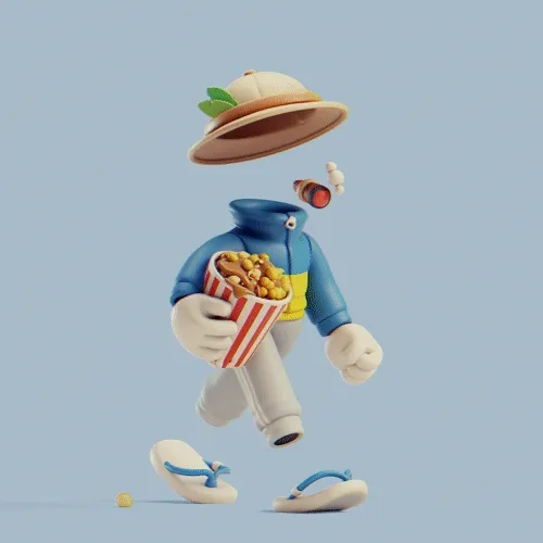 Invisible Friends 3D #993