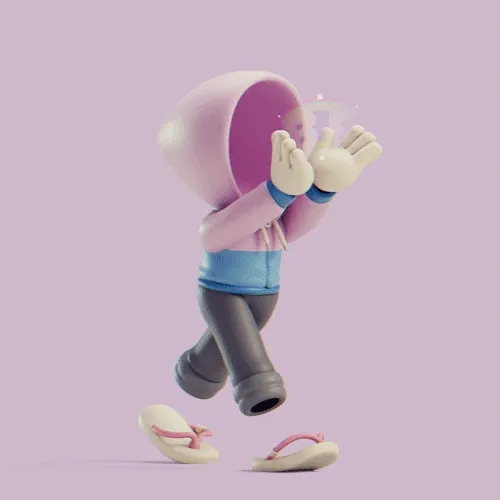 Invisible Friends 3D #100