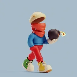 Invisible Friends 3D #2520
