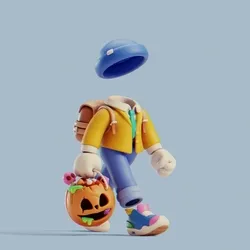 Invisible Friends 3D #1837