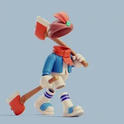 Invisible Friends 3D #1328