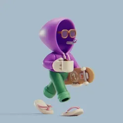 Invisible Friends 3D #2555