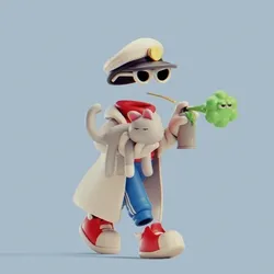 Invisible Friends 3D #507