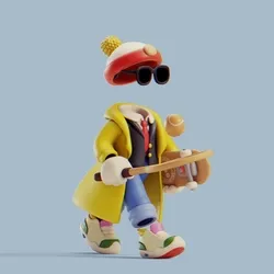 Invisible Friends 3D #2314