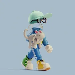 Invisible Friends 3D #1153