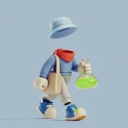 Invisible Friends 3D #3863
