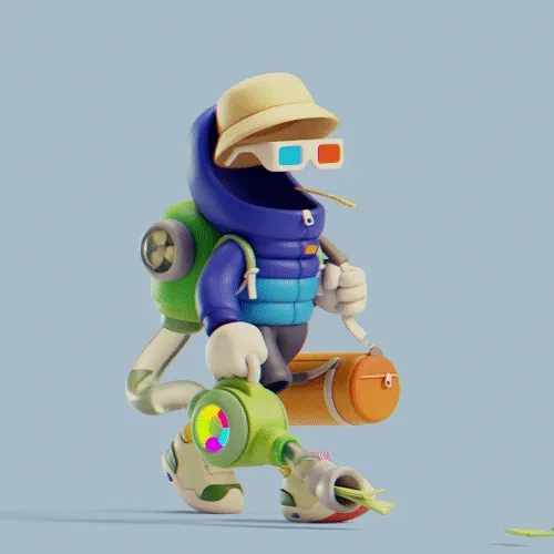 Invisible Friends 3D #1996